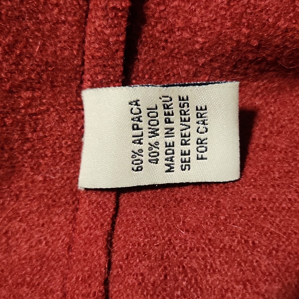 Beyond Threads Alpaca & Wool Sweater Jacket XL - Picture 7 of 10